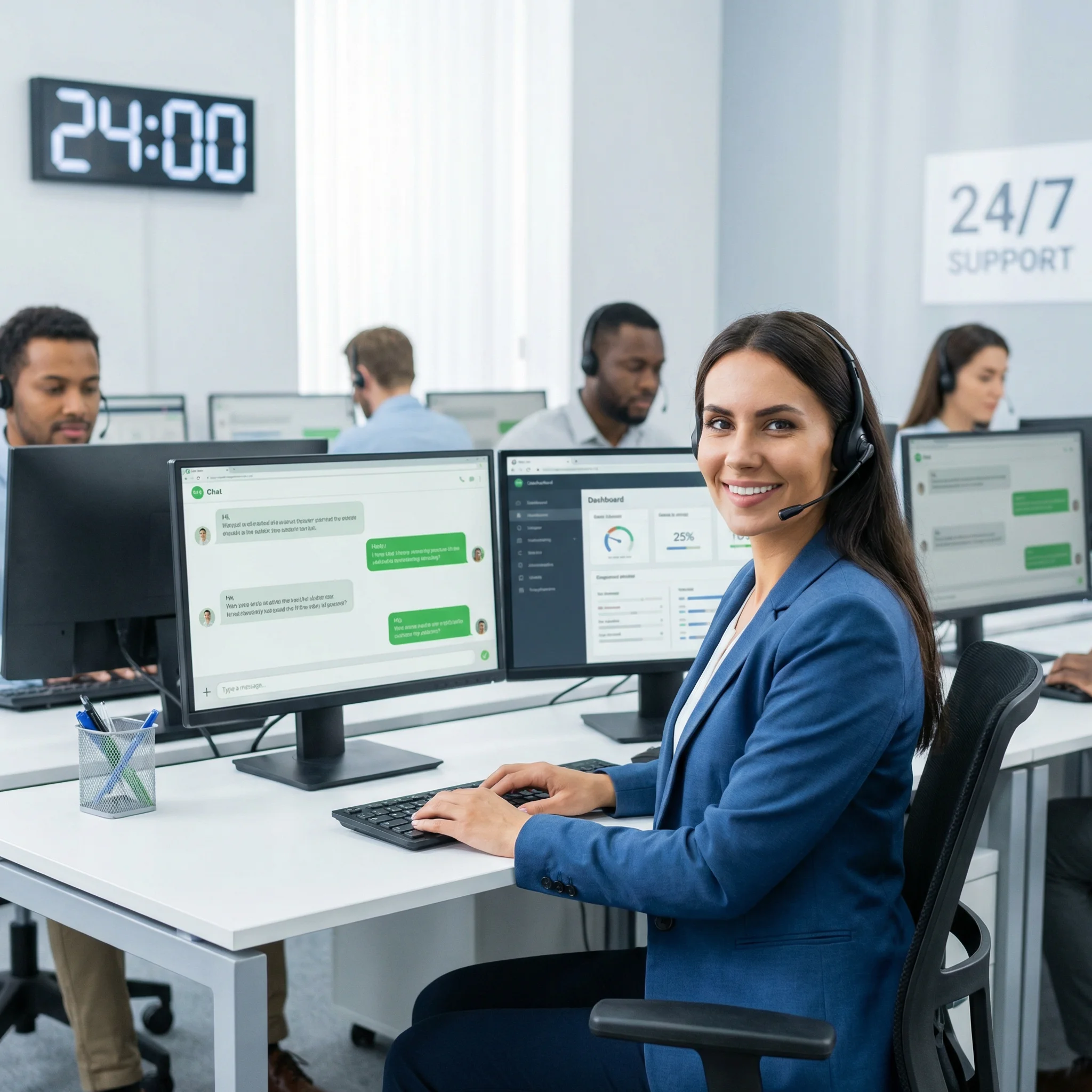 问鼎娱乐24小时专业客服团队